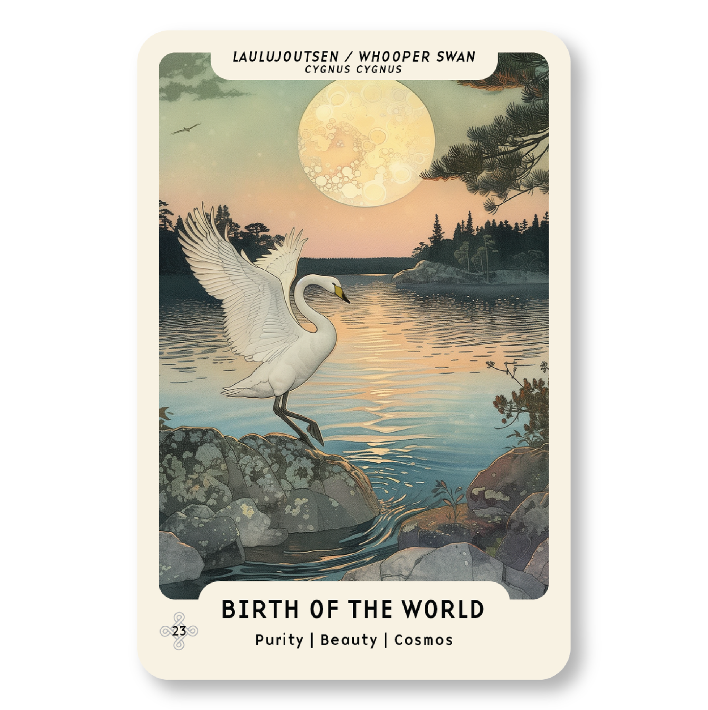 Nordic Forest Rituals Oracle Cards - inspiroivat suomalaiset rituaalikortit