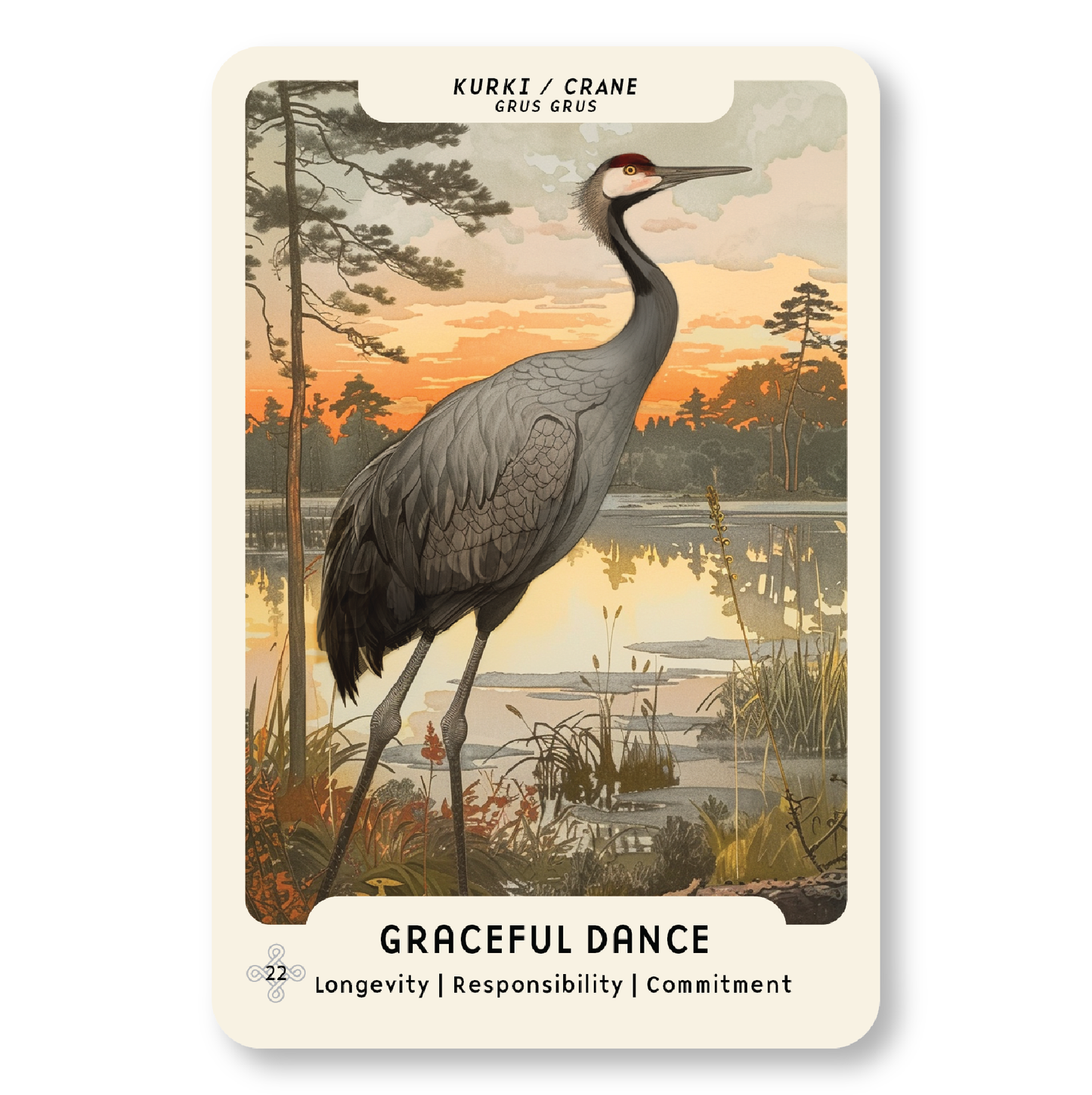 Nordic Forest Rituals Oracle Cards - inspiroivat suomalaiset rituaalikortit