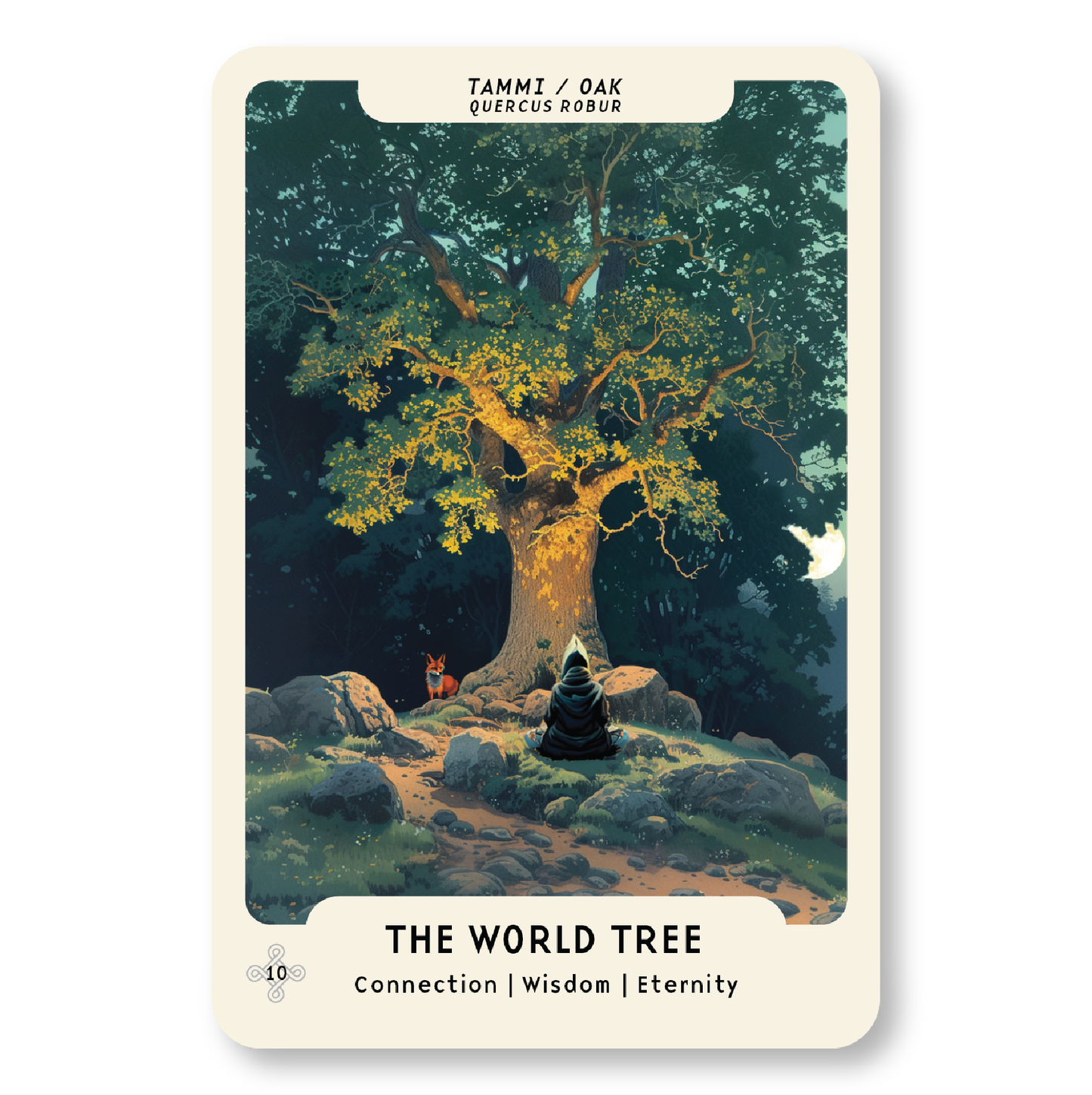 Nordic Forest Rituals Oracle Cards - inspiroivat suomalaiset rituaalikortit