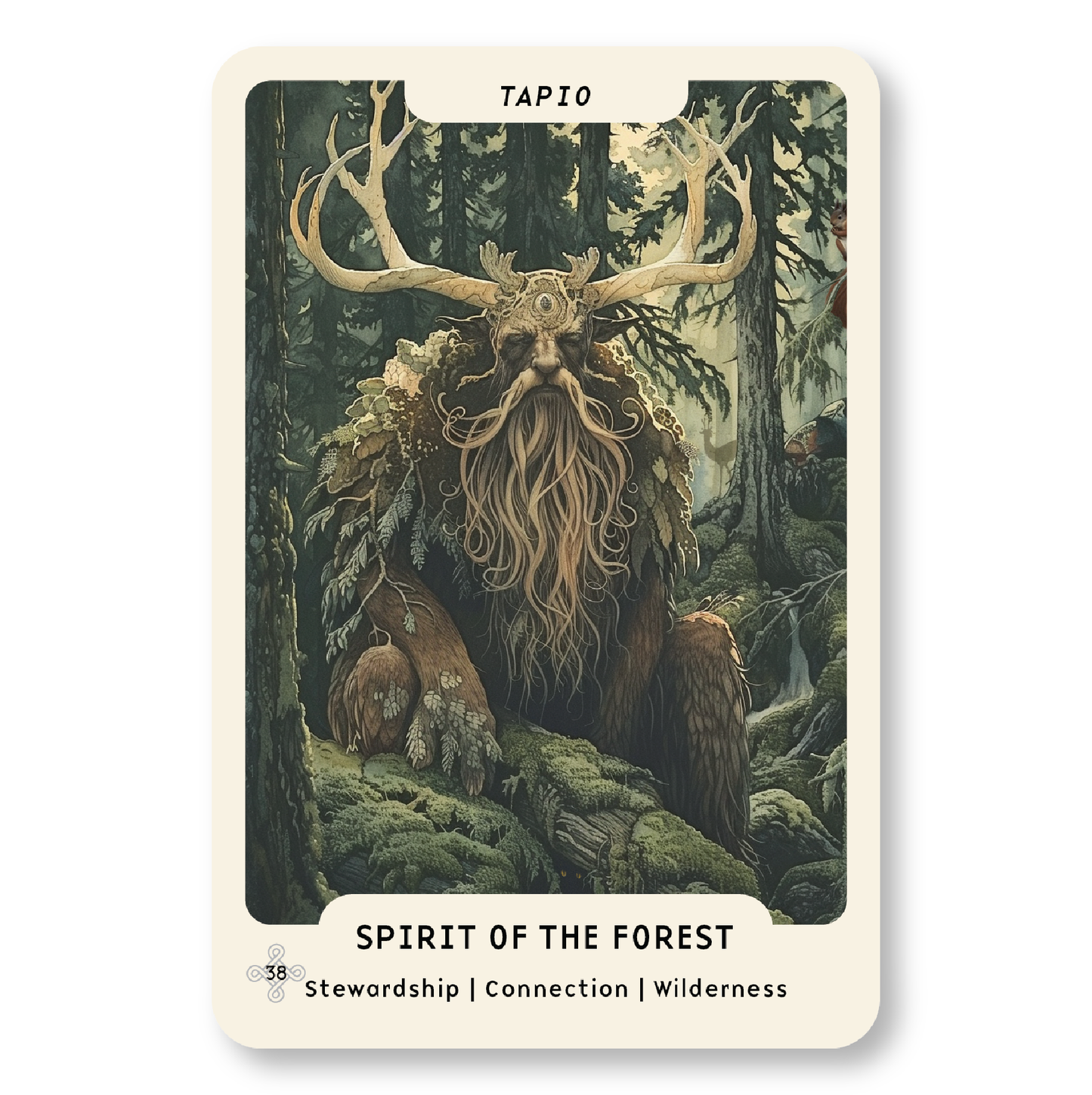 Nordic Forest Rituals Oracle Cards - inspiroivat suomalaiset rituaalikortit