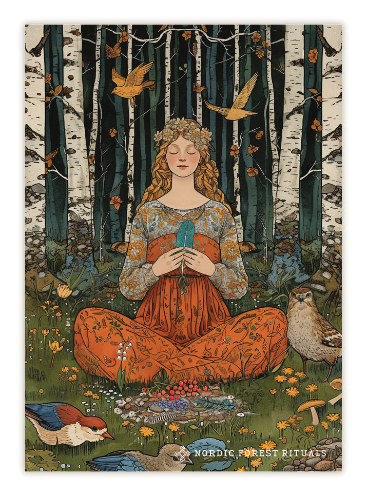 Nordic Forest Rituals postcards