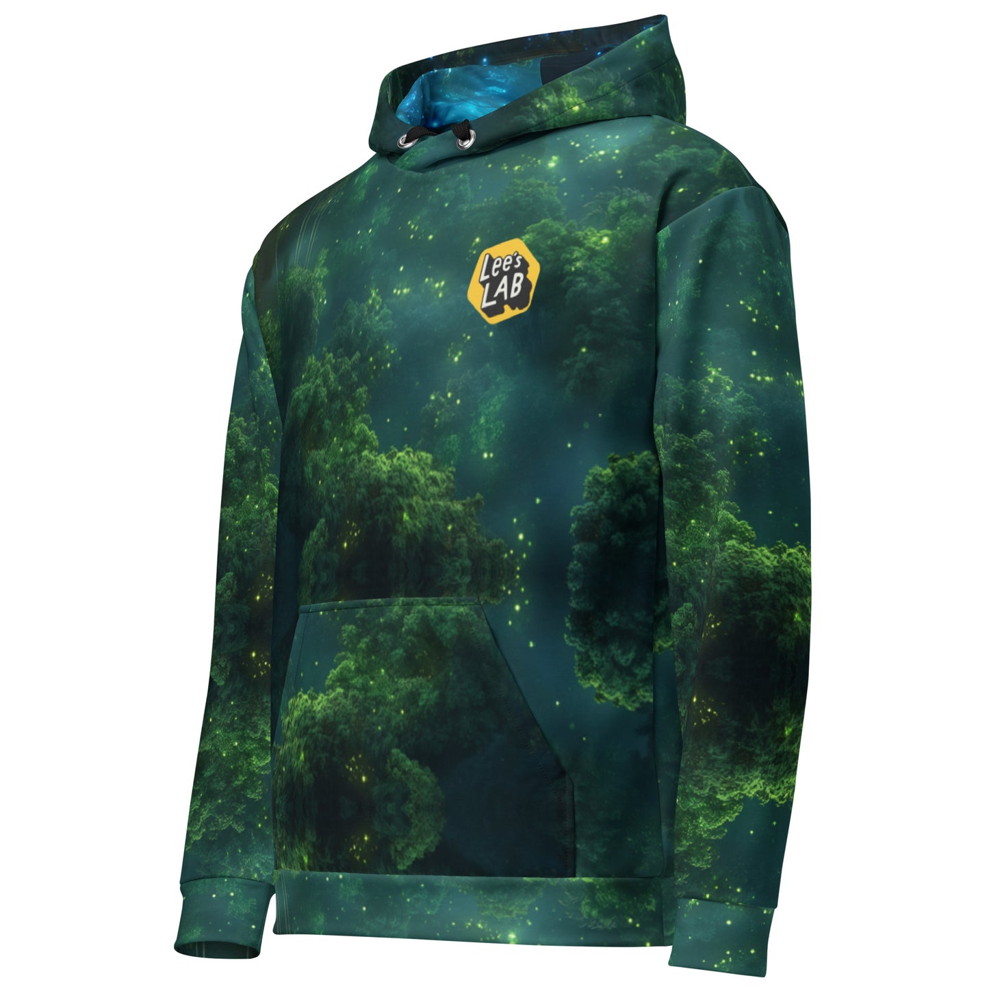 Lee's Lab Glowing Jungle Unisex Hoodie