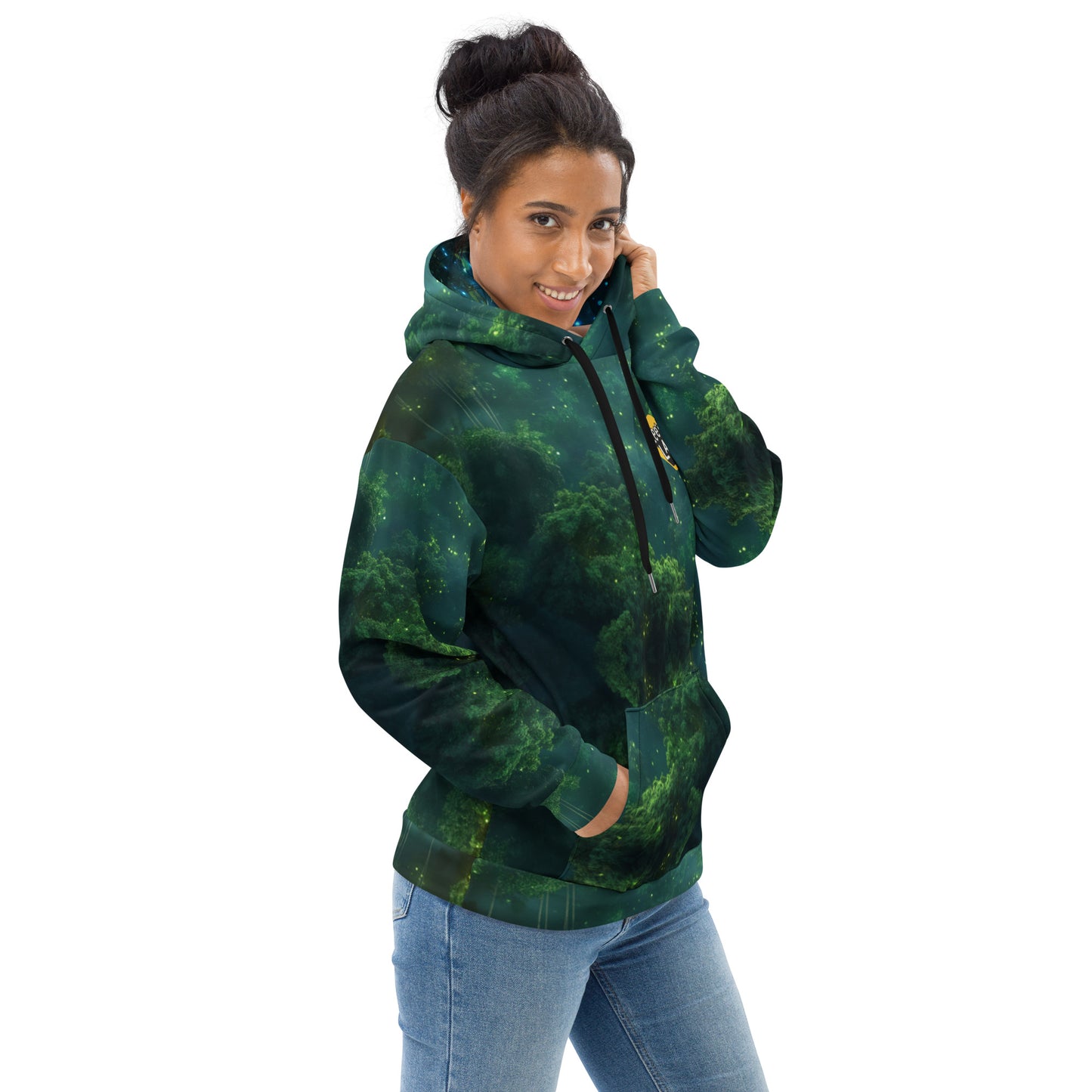 Lee's Lab Glowing Jungle Unisex Hoodie