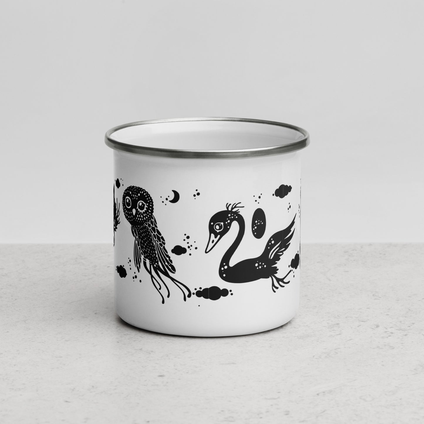 Sauna Animals Enamel Mug I