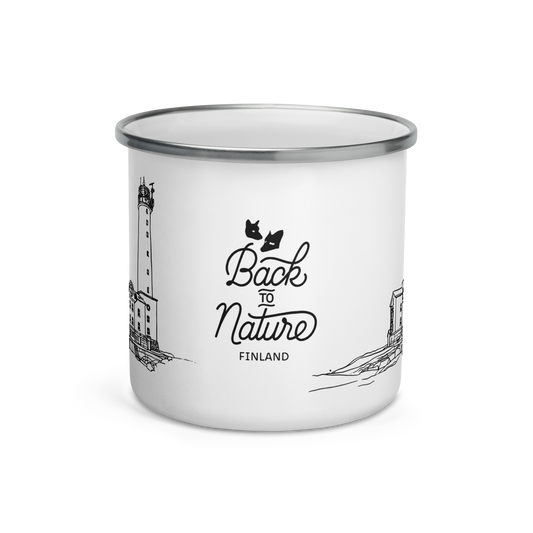Enamel Mug Bengtskär Lighthouse