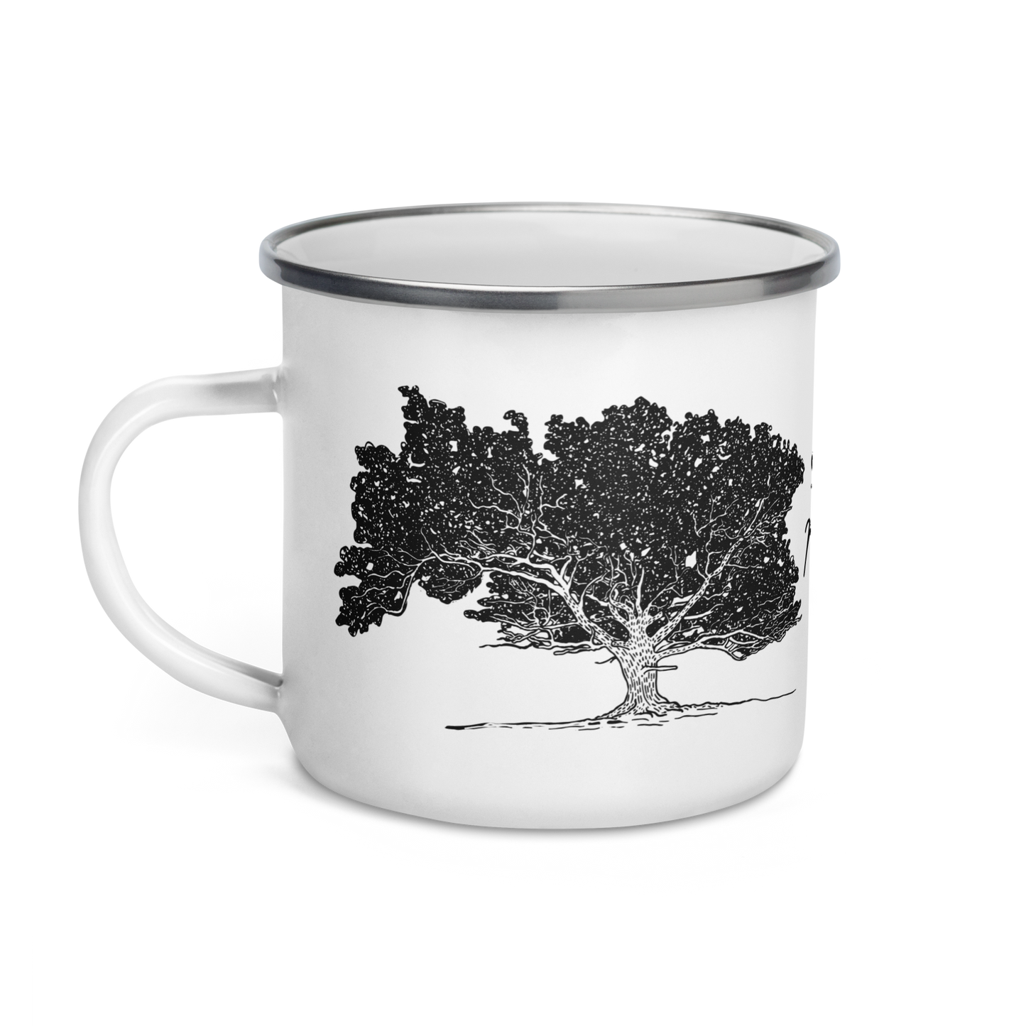 Enamel Mug The Oak of Paavola