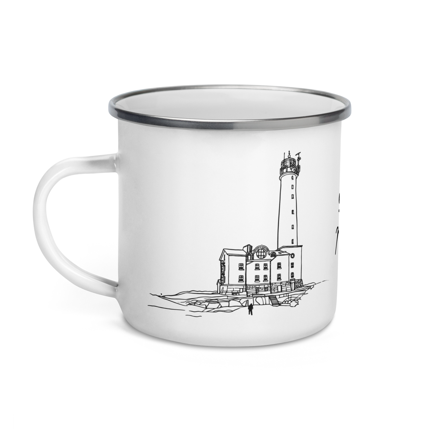 Enamel Mug Bengtskär Lighthouse