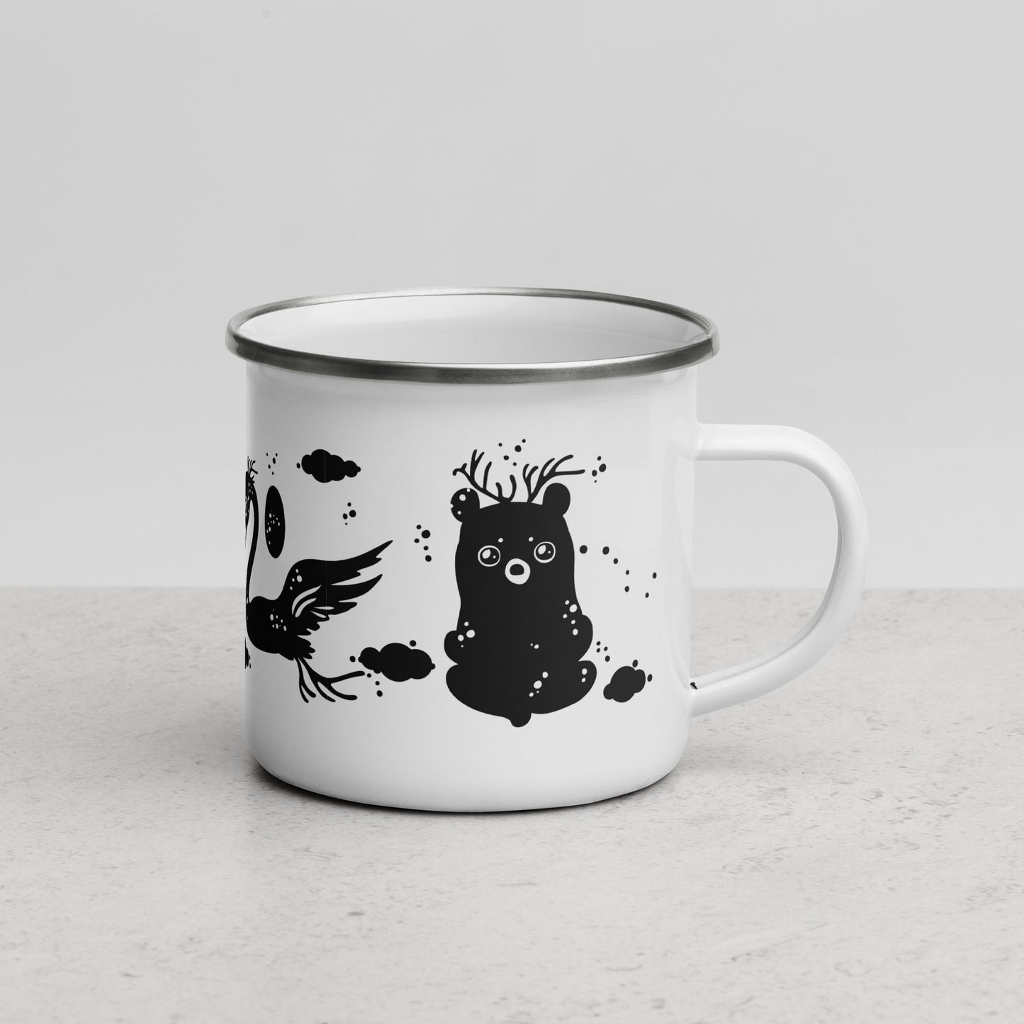 Sauna Animals Enamel Mug I