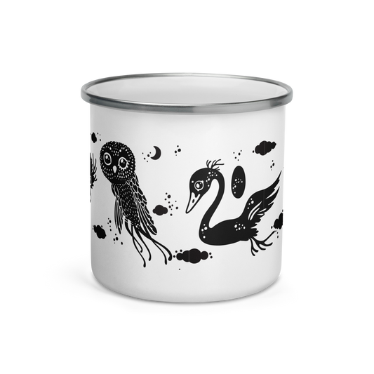 Sauna Animals Enamel Mug I