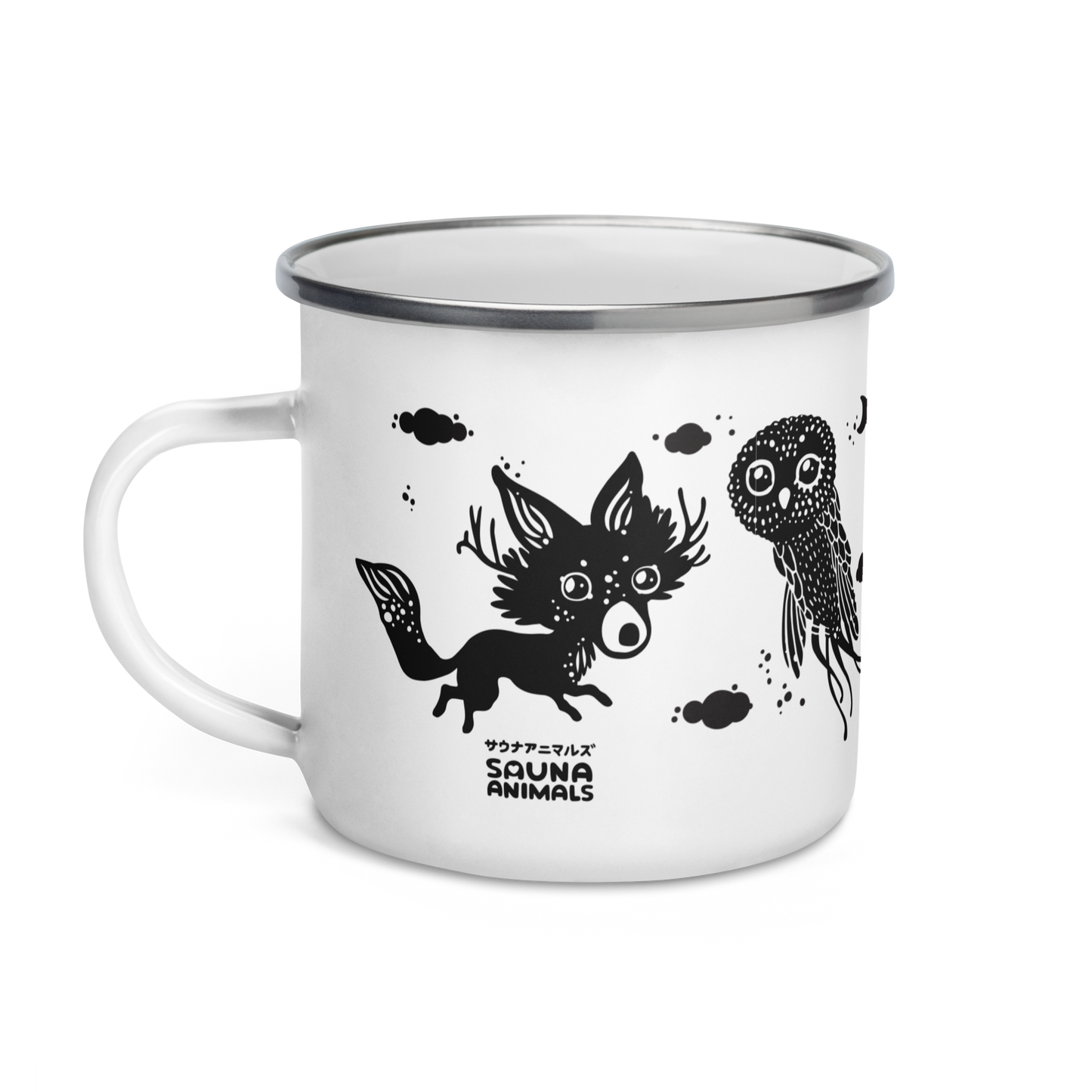 Sauna Animals Enamel Mug I