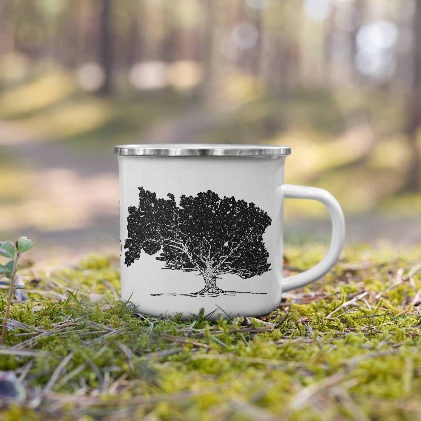 Back to Nature Finland Enamel Mug