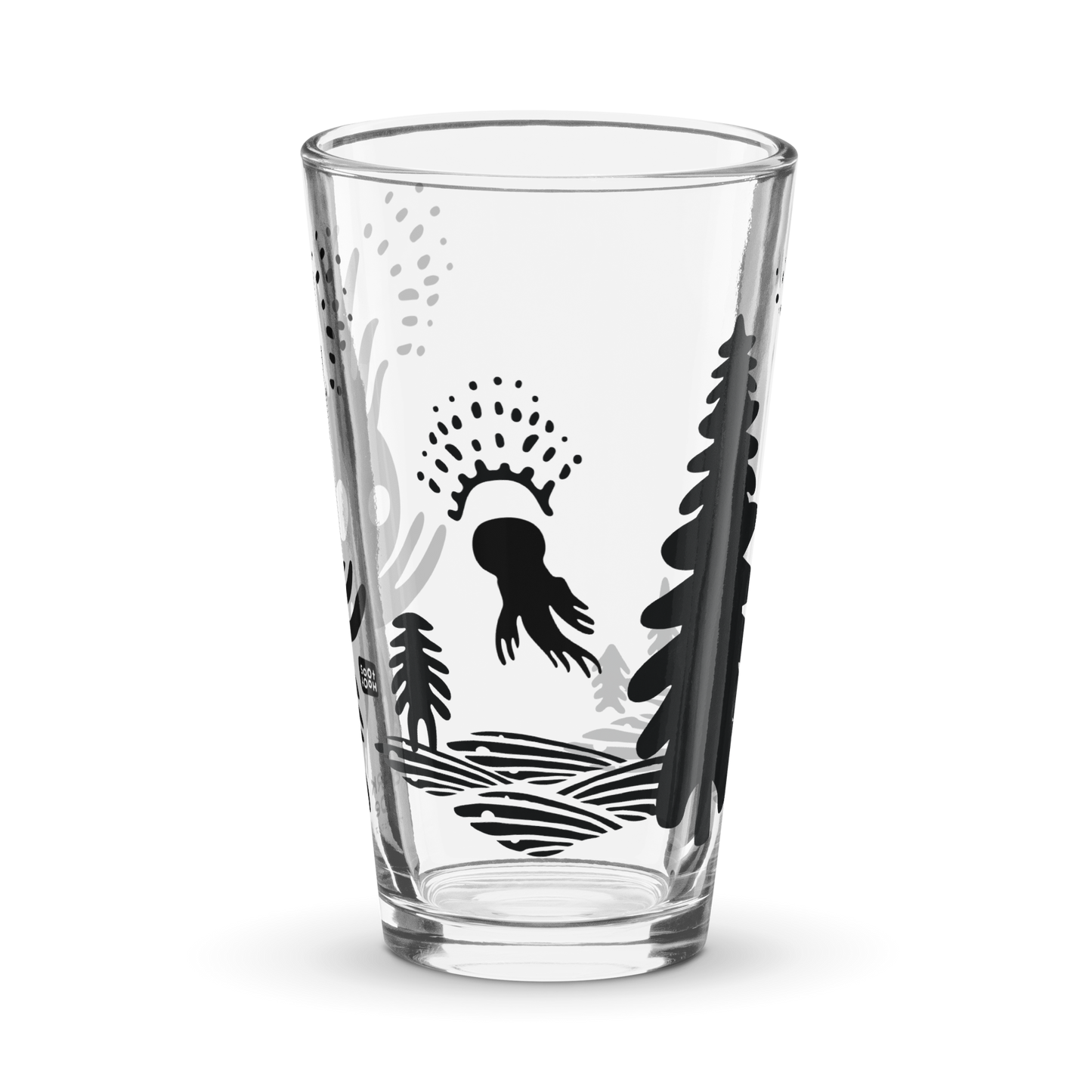 SootHoot Owl Spirit Drinking glass