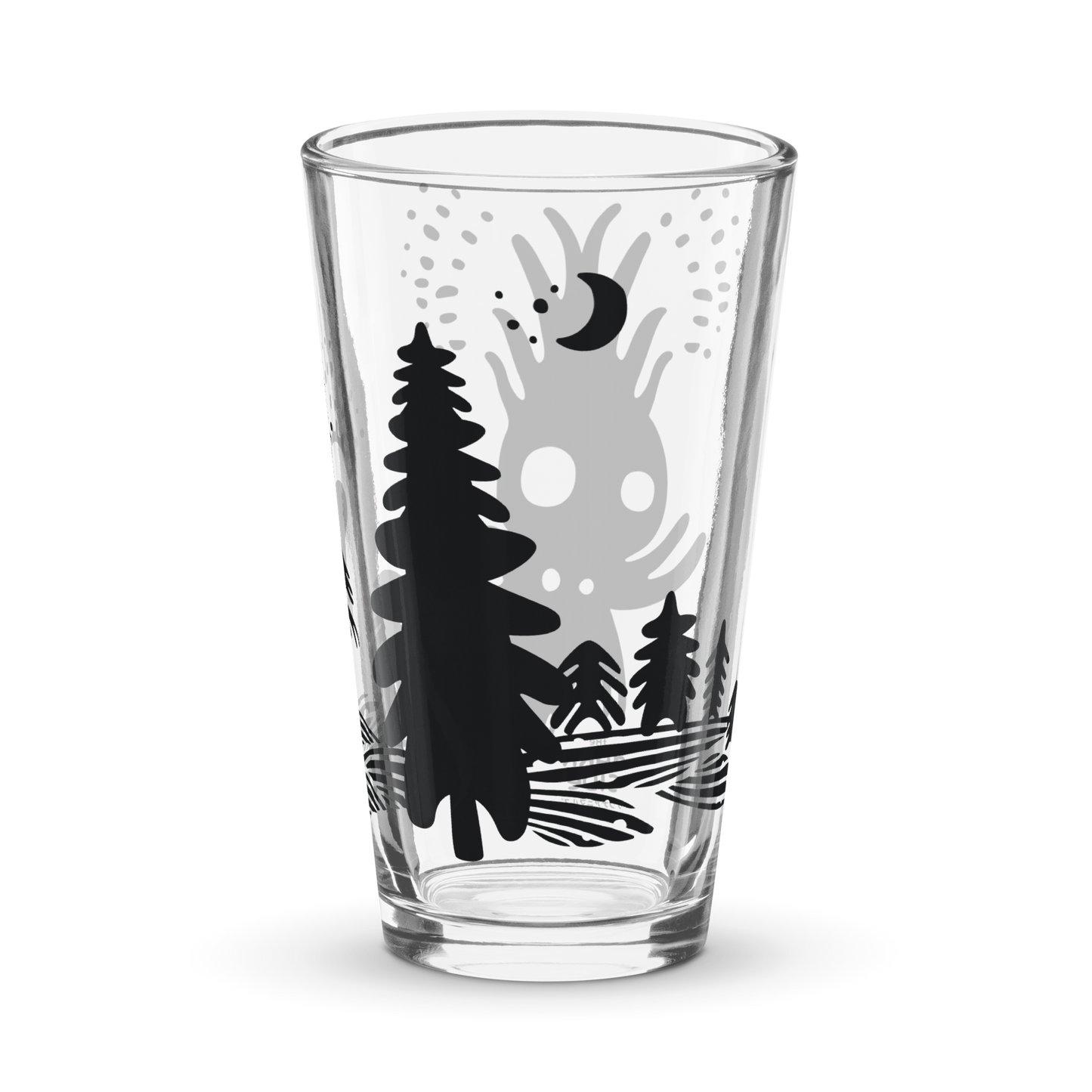 SootHoot Owl Spirit Drinking glass