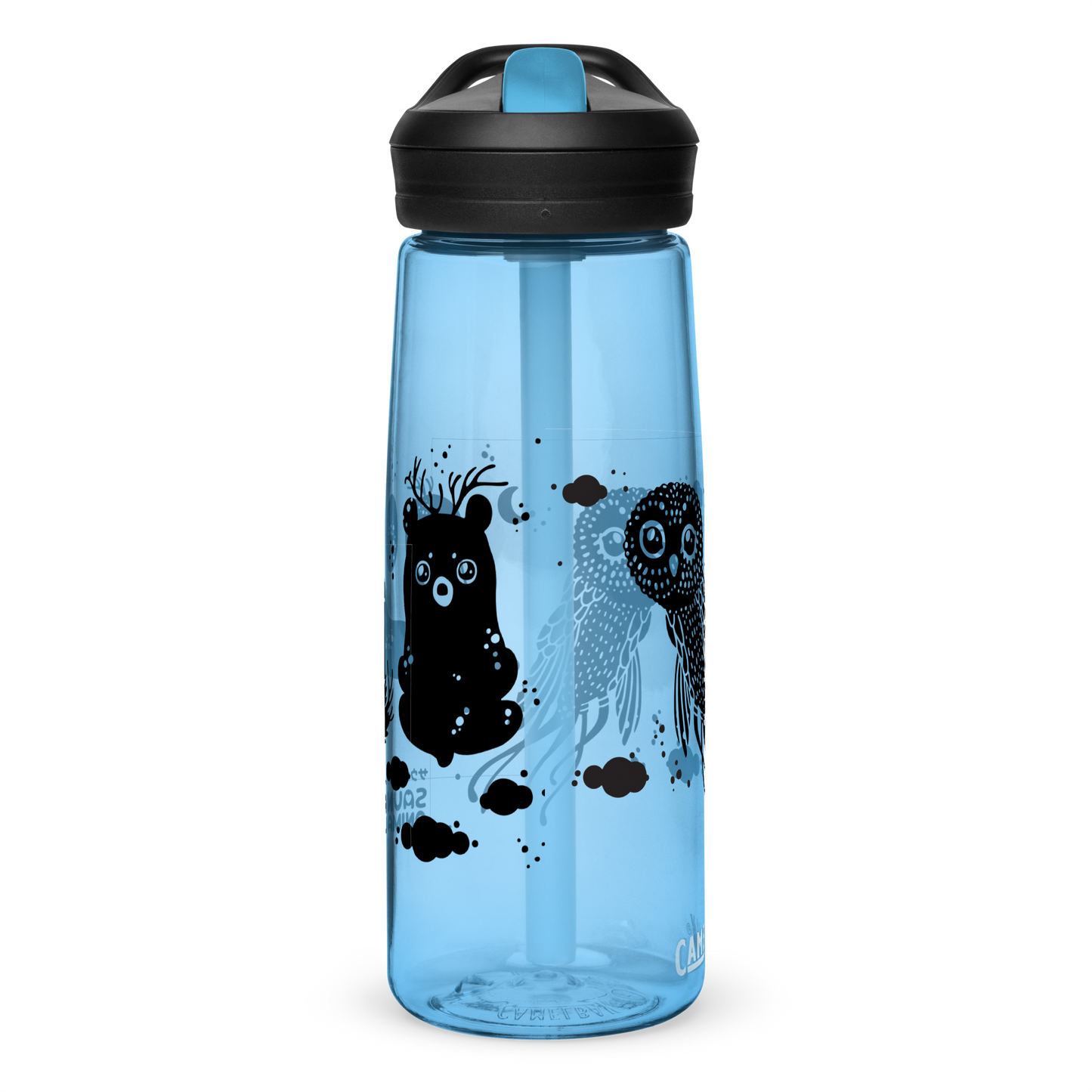 Sauna Animals Sports water bottle