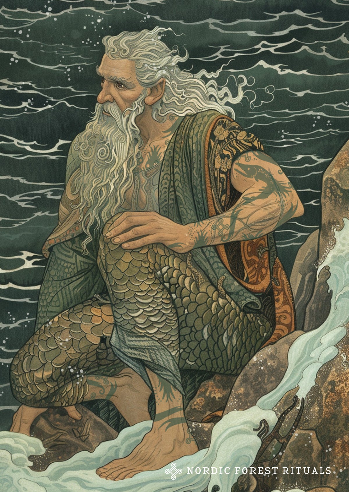 Nordic Forest Rituals postcards