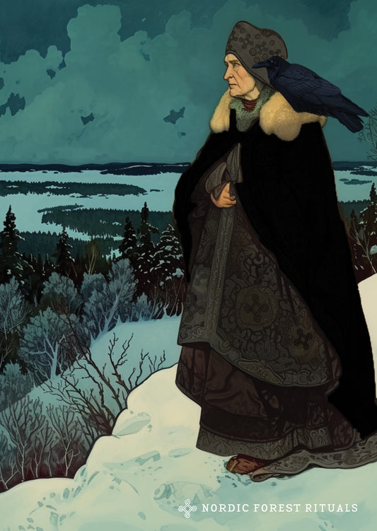 Nordic Forest Rituals postcards