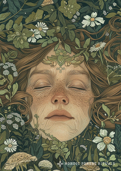 Nordic Forest Rituals postcards