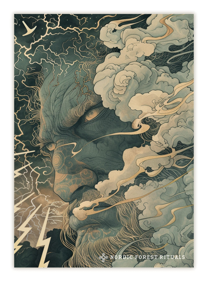 Nordic Forest Rituals 14 postcards set