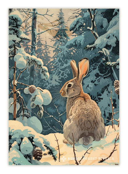 Nordic Forest Rituals 14 postcards set