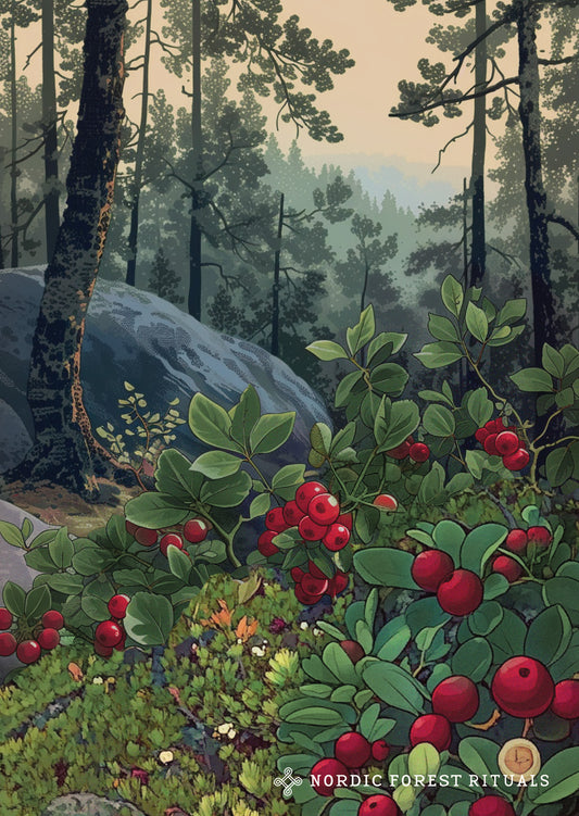 Nordic Forest Rituals postcards