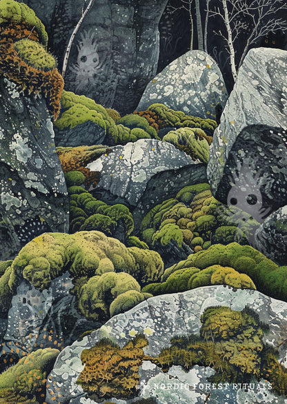 Nordic Forest Rituals postcards