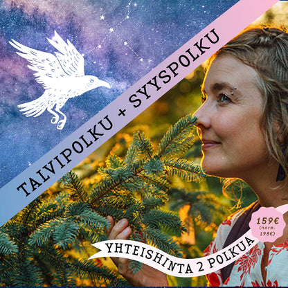 Kaksi polkua yhden hinnalla ⌘ Talvipolku ja Syyspolku