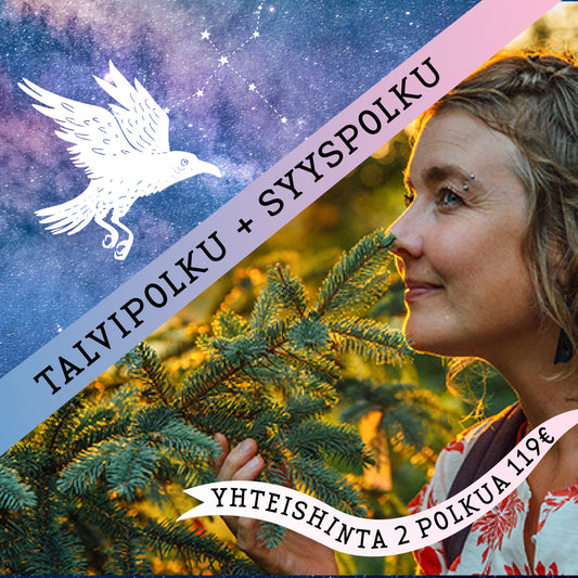 Kaksi polkua tarjous ⌘ Talvipolku ja Syyspolku