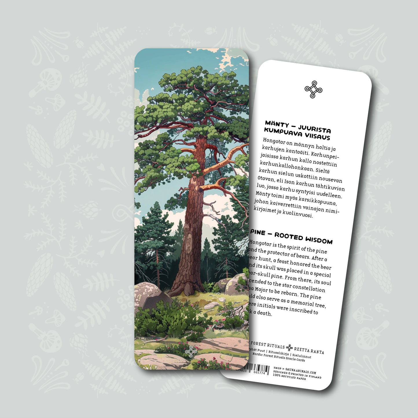 Kirjanmerkki ⌘ Nordic Forest Rituals