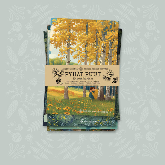 10 Postikorttia