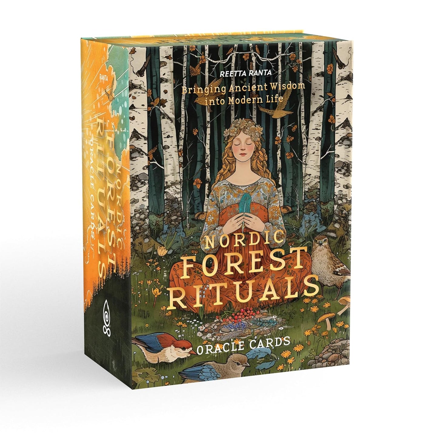 Nordic Forest Rituals Oracle Cards: Bringing Ancient Wisdom into Modern Life (Oracle Kit Box Set with 49 Cards and Guide Book)