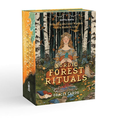 Nordic Forest Rituals Oracle Cards: Bringing Ancient Wisdom into Modern Life (Oracle Kit Box Set with 49 Cards and Guide Book)