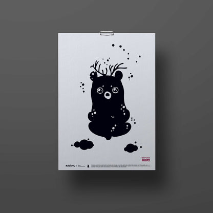 Sauna Animals -juliste (A3)